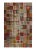 Rug & Kilim 1960s Vintage Distressed Rug in Multicolor Geometric Pattern, Floral Motifs For Sale - Image 4 of 7