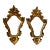 Vintage Florentine Hand Carved Giltwood Frames (A Pair) For Sale