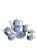 Japanese Blue & White Phoenix Porcelain Tea Set | 12-Piece Lot Beautiful vintage Japanese blue-and-white porcelain...