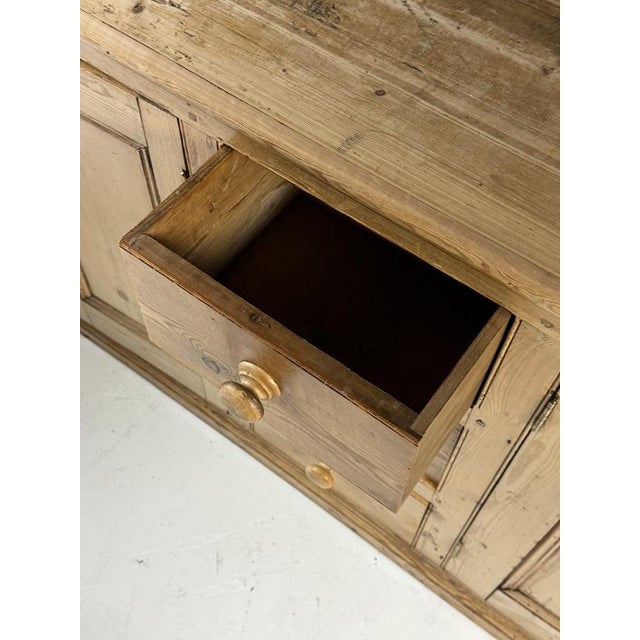 19th Century English Pine Sideboard For Sale - Image 17 of 18