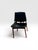 Pair of Danish Modern Teak Dining Chairs With Original Black Vinyl Upholstery, Denmark, Circa 1960s For Sale - Image 4 of 5