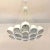 White Mid-Century Modern Italian White 19 Lights Chandelier with Cluster Structure, 1970s For Sale - Image 8 of 16
