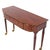 Brown Maitland Smith French Empire Mahogany and Brass Paw Demilune Entry Console For Sale - Image 8 of 9