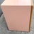 Postmodern Pink Gloss Laminate and Oak Nightstand For Sale In West Palm - Image 6 of 8