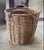 Wood Vintage Extra Large Woven Basket For Sale - Image 7 of 9