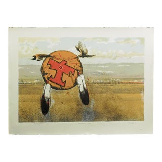 Larry Fodor "Shield Series 1" Serigraph on Paper Hand Signed Make an Offer! For Sale