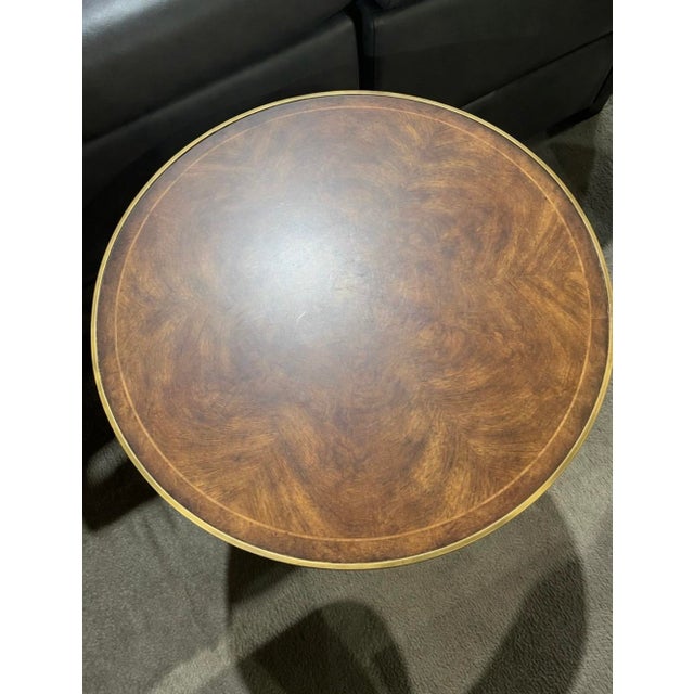 Theodore Alexander Theodore Alexander Round Side Table For Sale - Image 4 of 5