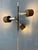 Vintage Space Age Brown and Chrome Floor Lamp from Dijkstra For Sale - Image 4 of 11
