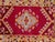 Very beautiful early 20th century Turkish rug with a beautiful design with a central medallion and nice colors with red,...