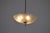 1940s Vintage Glass Disc Pendant Light, 1940s For Sale - Image 5 of 11