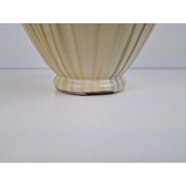 Glazed Stoneware Vase by Grégoire Lebon, Belgium, 1940s For Sale - Image 13 of 16