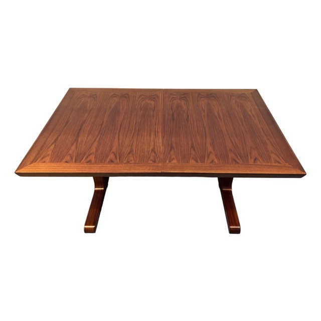 Mid 20th Century Danish Extendable Dining Table by Skovby Denmark For Sale