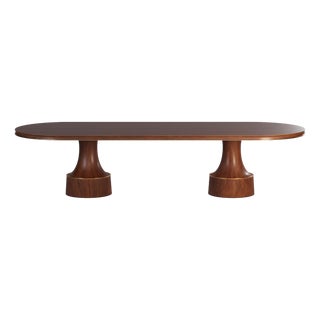 Buck Oval Dining Table by Porus Studio For Sale