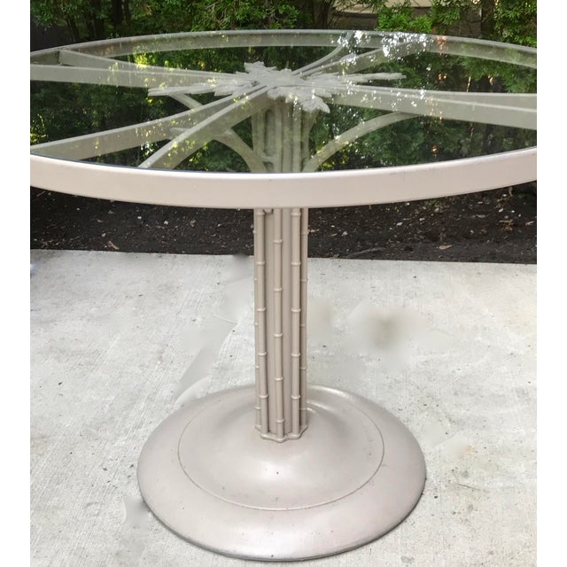 Vintage Brown Jordan Iron Outdoor Dining Table, Circa 1960 Chairish