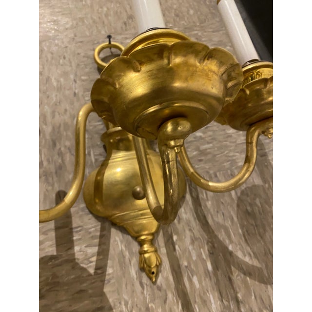 1920s Williamsburg Style Caldwell Sconces - a Pair For Sale - Image 5 of 6