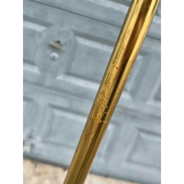 Metal Mid Century Modern Brass Floor Lamp Base | by Laurel Lamp Co For Sale - Image 7 of 12