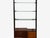 1940s Italian Modern, Floor to Ceiling Bookcase, Stained Wood, Glass, Italy, 1940s For Sale - Image 5 of 18