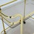 Gold Hollywood Regency Martini Serving Bar Cart, 1950s For Sale - Image 8 of 11