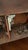 Brown Vintage Mid Century Modern Ge Stereo Console Record Player / Radio Cabinet For Sale - Image 8 of 11
