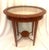 Early 20th Century Edwardian Hand Painted Adams Style Satinwood Oval Vitrine or Bijouterie Table For Sale In Pittsburgh - Image 6 of 16