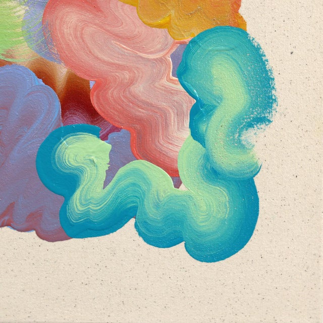 2020s New Somethings - Colorful Expressive Contemporary Abstract Painting on Canvas Original Artwork by Shiri Phillips For Sale - Image 5 of 9