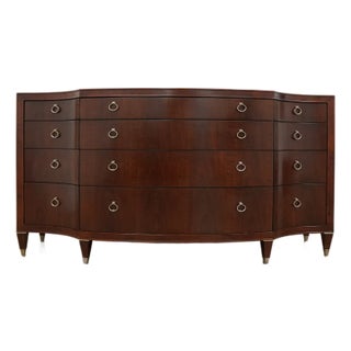Caracole Bow Front 12 Drawer Dresser For Sale