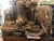 Wood Large Early 19th Century Wooden Hindu Festival Icon of Indra For Sale - Image 7 of 8