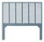 Liam Headboard Double - Regatta Blue For Sale