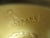 Ceramic Vintage Ceramic Hand Crafted and Painted Pedestal Bowl of Fruit For Sale - Image 7 of 7