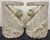 1980s Sculptural Pair of Postmodern Mactan Stone & Glass Top Side Tables For Sale - Image 5 of 7