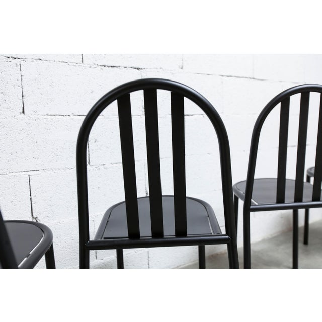 222 Model Chairs by Robert Mallet Stevens, 1980, Set of 6 For Sale - Image 11 of 18