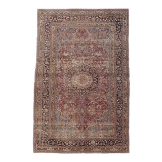 1930s Persian Rug 4'2"x 6'5" For Sale