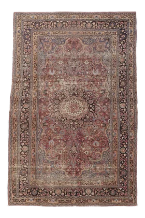 1930s Persian Rug 4'2"x 6'5"