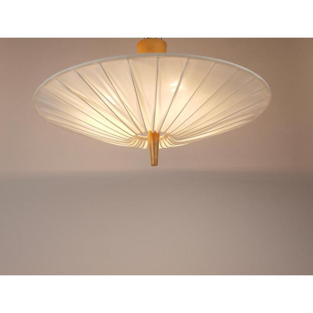 Mid-Century Dorn Uplight Flush Mount attributed to J. T. Kalmar for Kalmar, 1950s For Sale - Image 10 of 18
