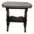 1920's Highly Carved Side Table W/Marble Top For Sale