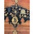 Textile 1860s Red Field Gallery Medallion Tortises Knotted Wool Antique Bijar Rug For Sale - Image 7 of 9