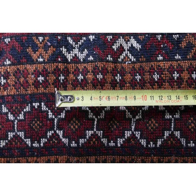 2000 - 2009 Afghan Kargahi Rug in Wool For Sale - Image 5 of 6