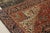 Hand-Knotted Antique Persian Heriz Rug in Red, Blue, Beige Medallion Pattern For Sale In New York - Image 6 of 7