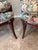 Black Pair of Vintage Victorian-Style Floral Wingback Chairs For Sale - Image 8 of 9