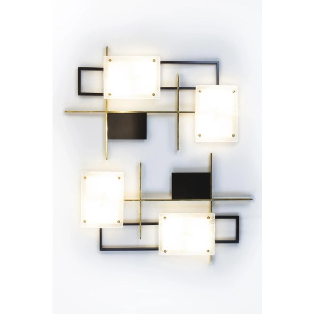 1980s Vintage Wall Lights, Italy, Set of 2 For Sale - Image 5 of 5