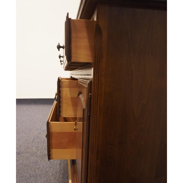 Ethan Allen Classic Manor Solid Maple 72" Triple Door Dresser 15-5213 For Sale - Image 9 of 14