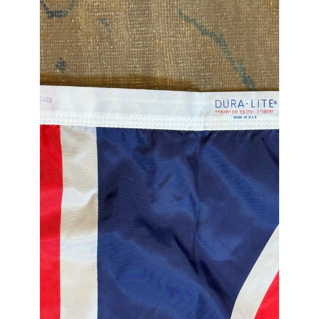 Traditional Late 20th Century Union Jack Flag For Sale - Image 3 of 4