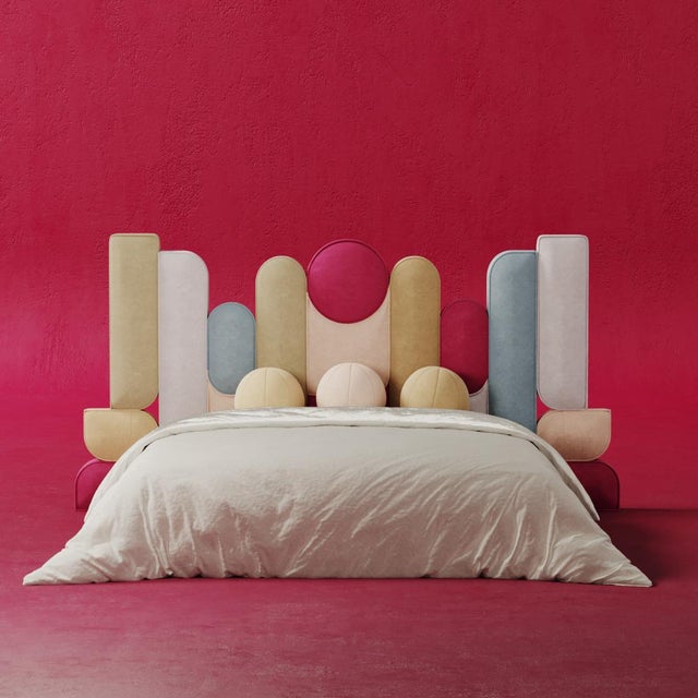 Contemporary Ej Ee Bed by Malabar For Sale - Image 3 of 10