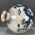 Vintage Chinese Crackle Glaze Blue & White "Dragon" Globular Vase (Apple Vase) For Sale - Image 4 of 9