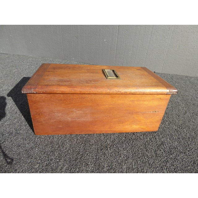 Antique Solid Wood Cash Drawer Chairish