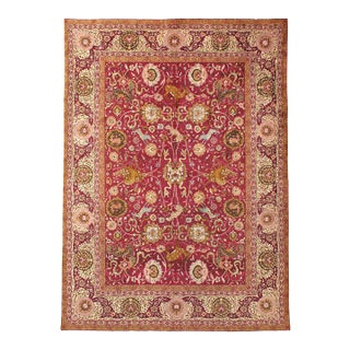 Galerie Shabab Collection Early 20th Century Indian Lahore Rug For Sale