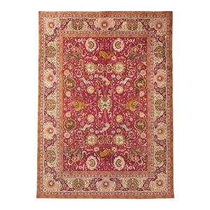 Galerie Shabab Collection Early 20th Century Indian Lahore Rug