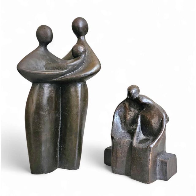 Bronze Figurine by HK For Sale - Image 9 of 10