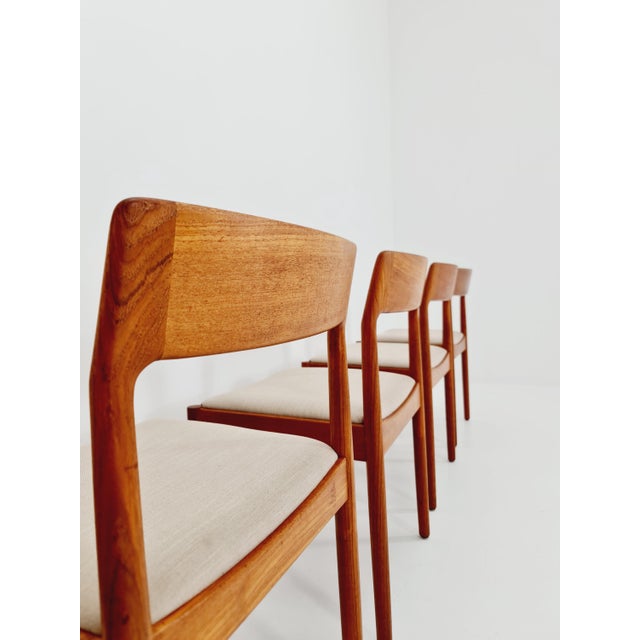Danish Teak Dining Chairs from Johannes Norgaard, 1960s, Set of 6 For Sale - Image 5 of 18