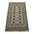 Bokhara Rug 3′ X 4’11” Gray Wool Tribal Hand-Knotted Oriental Carpet For Sale